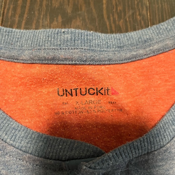 Untuckit Mens Gray Sweater XL - Picture 2 of 3
